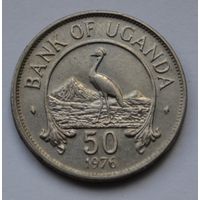 Уганда, 50 центов 1976 г.