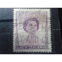 Новая Зеландия 1953 Королевский визит, королева Елизавета 2