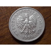 Польша 1 злотый 1994