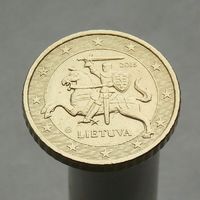 Литва 50 евроцентов 2015