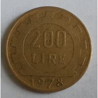 Италия 200 лир, 1978 (2-11-153)