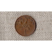 Ямайка 1 цент 1970 /флора//(ON)