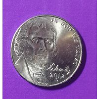 5 центов США 2012 г.