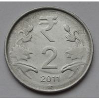 Индия 2 рупии, 2011 г.
