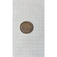 Германия 1/2 марки 1909