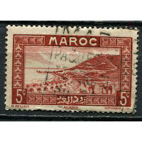 Французский протекторат  - Марокко - 1933 - Природа 5С - [Mi.96] - 1 марка. Гашеная.  (Лот 84EX)-T25P5