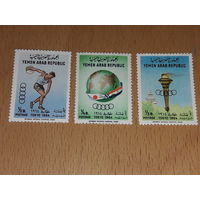 Йемен 1964 Спорт. Олимпиада в Токио. 3 чистые марки