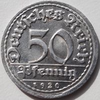 50 пфеннингов. 1920 г.