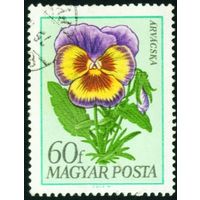 Садовые цветы Венгрия 1968 год 1 марка