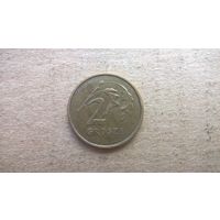 Польша 2 гроша 2002г. (D-16)