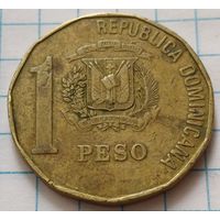 Доминикана 1 песо, 1991    ( 1-8-1 )