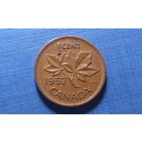 1 цент 1957. Канада.