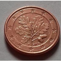 1 евроцент, Германия 2008 F