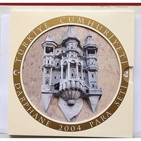Турция Набор монет 2004 год +жетон серебро