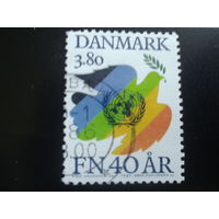 Дания 1985 40 лет ООН