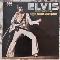 ELVIS PRESLEY - 1972 - ELVIS AS RECORDED AT MADISON SQUARE GARDEN (UK) LP