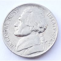 США 5 центов, 1988 (2-13-182)