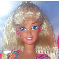 Кукла барби на роликах-Кукла Barbie Hot Skating фирмы Mattel, 1994 г. Полностью шарнирная.