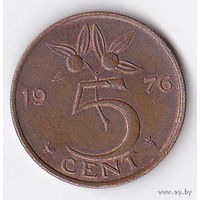 5 центов 1976 Нидерланды
