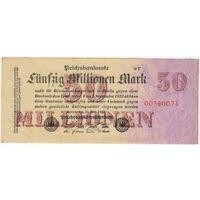 Германия  50000000 марок 1923 год (50 миллионов) 00390074