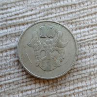 Werty71 Кипр 10 центов 1985