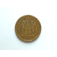 50 центов 1995 года. ЮАР. Монета А4-1-2