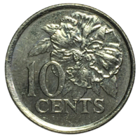 Тринидад и Тобаго 10 центов, 2014