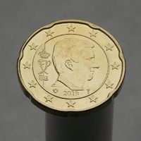 Бельгия 20 евроцентов 2019 (4-ий тип)
