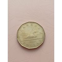 Канада 1 доллар 1989г(6)