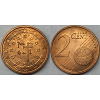 2 евроцента Португалия 2010г аUnc