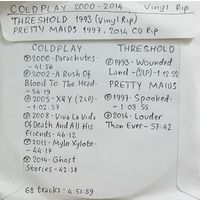 CD MP3 COLDPLAY, THRESHOLD, PRETTY MAIDS - 2 CD - Vinyl Rip (оцифровки с винила)