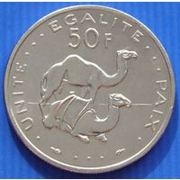 Джибути. 50 франков 1991 год  КМ#25  Тираж: 1.500.000