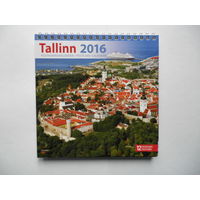 Календарь с открытками для вырезания, Tallinn, 2016.
