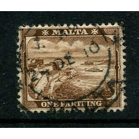 Британские колонии - Мальта - 1901 - Порт - [Mi. 15a] - полная серия - 1 марка. Гашеная.  (Лот 112AE)