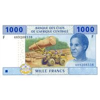 Экваториальная Гвинея 1000 франков образца 2002 года UNC p507f