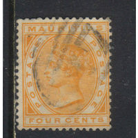 GB Колонии Маврикий 1882 V Стандарт #62