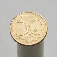 Австрия 50 грошей 1965