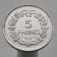 Франция 5 франков 1935