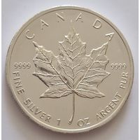 Канада 2013 серебро (1 oz) "Кленовый лист"