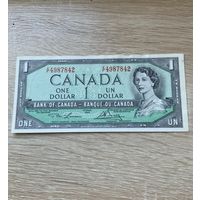 Канада 1 доллар 1954 г.
