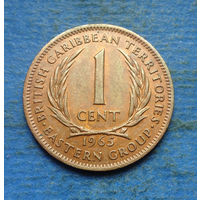 Британские Карибские территории (Карибы) 1 цент 1965