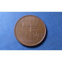 5 центов 1990. Нидерланды.