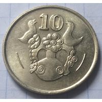 Кипр 10 центов, 1988      ( 1-1-2 )
