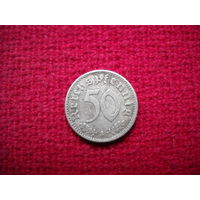 Германия 50 пфеннигов 1935 г. A
