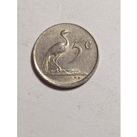 ЮАР 5 центов 1982 года .