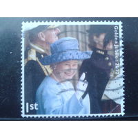 Англия 2012 Королева Елизавета 2 - 60 лет на троне Михель-1,5 евро гаш
