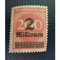 Германия 1923 Mi.DR 309 MNH