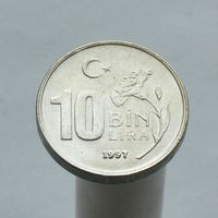 Турция 10000 лир 1997