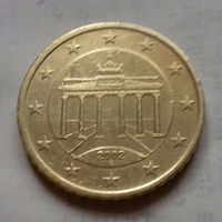 50 евроцентов, Германия 2002 G