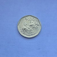 100 рупий 1997